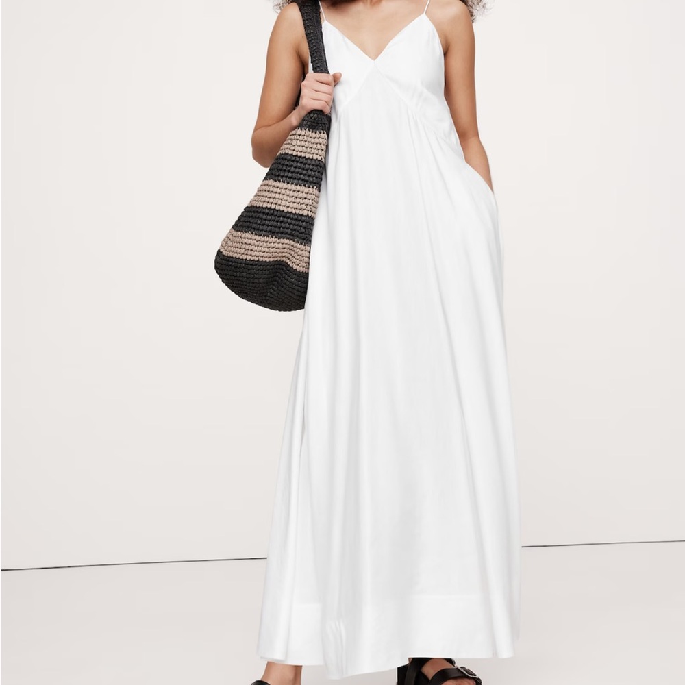 Banana Republic VISCOSE-LINEN MAXI DRESS